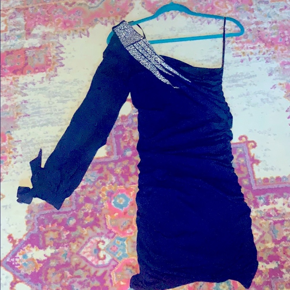 Deep Navy Going Out Dress